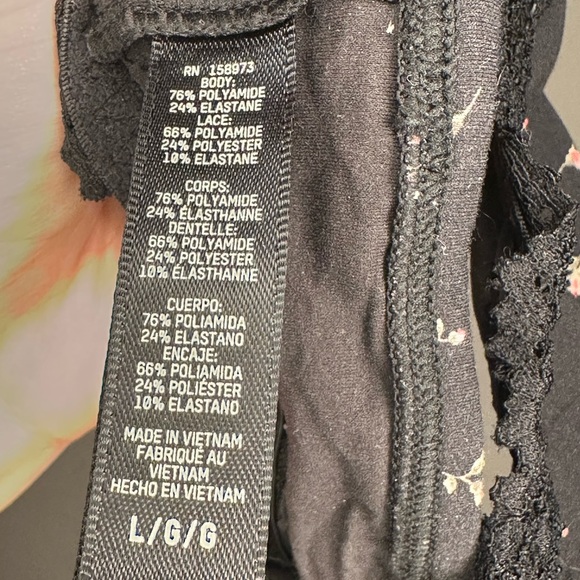 SKIMS Midnight Floral Bralette - Picture 4 of 4